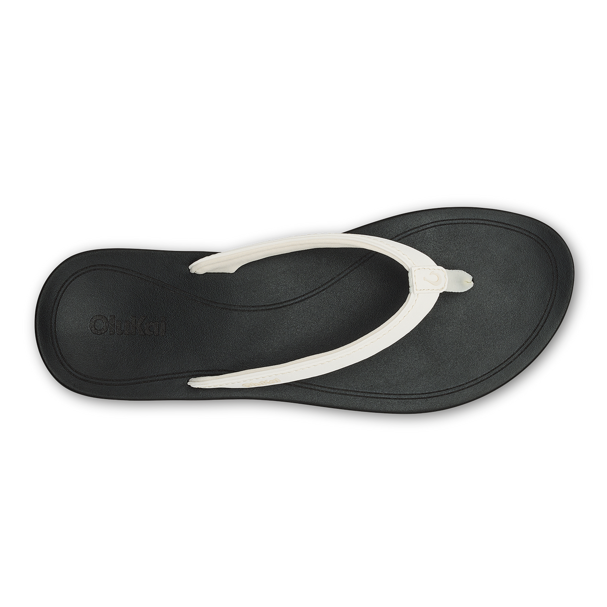 Bright White / Lava Rock